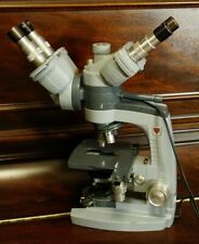 Ao Spencer Dual Head Microscope With Eyepieces Amp 3 Objectives