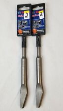 2 Bosch Sds Plus Drill Bit Chisel Mortar Knife 38 X 8in For Hammer Drill Rotary