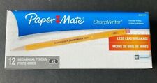 Sharpwriter Mechanical Pencil 07 Mm Hb 2 Black Lead Paper Mate 12 Count