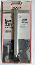 New Ridgid Basin Wrench Model No 1017 38 To 1 14