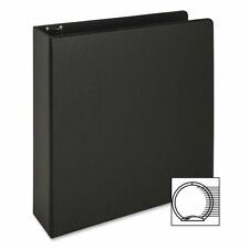 Case Of 12 Business Source 09977 2 Black Round Ring Binders New In Case