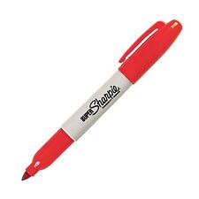 33002 Sharpie Super Permanent Marker Fine Point Red Pack Of 1