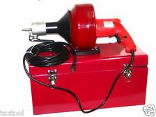 Portable Electric Snake Drain Plumbing Cleaner Auger Unclog Wire Drainer