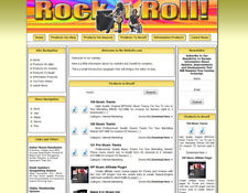 Rock Music Youtube Video Affiliate Website For Sale Amazon Store