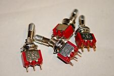 4 Pack Safety Locking Mini Toggle Switch Spdt Onon 5a28vdc 100 210