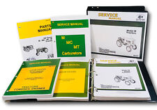 Service Parts Manual Set For John Deere M Series Tractor Catalog Repair Workshop