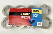 Scotch Heavy Duty Shipping Packaging Tape 188 Inches X 546 Yards 8 Rolls