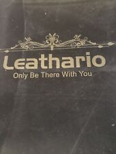 Leathario Business Portfolio File Folder Writing Pad Calculator Zipper Case