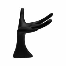 8 Inch Black Mannequin Hand Finger Ring Necklace Jewelry Display Stand Holder