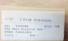 532 Steel Thin Parallel Set 4 Pair Nn0372