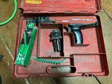Hilti Dx36m Powder Actuated Fastening Tool Nail Gun With Case