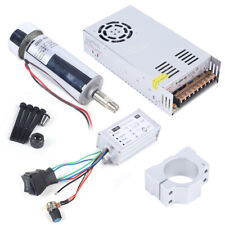 Er11 Dc Brushed Spindle Motor 400w Single Phase For Cnc Router Cutting Machine