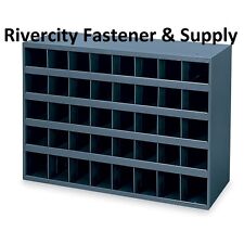 Metal 40 Hole Storage Bin Cabinet For Nuts And Bolts Fasteners Screws