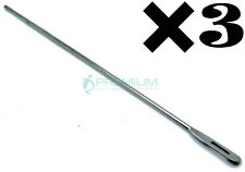 3 Pcs New Surgical Eye Probe 6 Veterinary Stainless Steel Premium Instruments