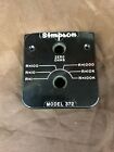 Vintage Simpson Model 372 Micro-tester Lower Case Front