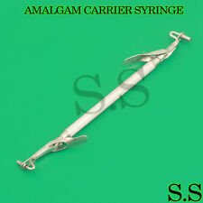 Anesthetic Ivory Amalgam Carrier Syringe Regular Large Dental Dentist New