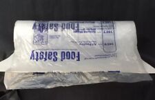 Case Of 4 Rolls Food Safety Plastic Meat Bags 14 X 19 7952 7277