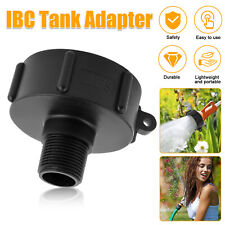 Ibc Tote Tank Water Adapter Fine Thrd 2 Drain Plug Connector For Garden Hose Us