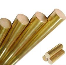 Us Stock 12mm0472 Dia 250mm984 Long H62 Brass Bar Round Rod Cylinder