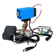 High Power 445nm 450nm 4w Blue Laser Diode Module Focusable Dot Withcooling Fan