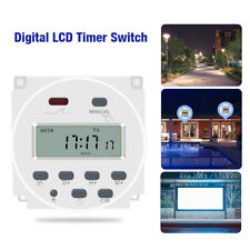 Dc 12v Timer Switch Onoff Weekly Programmable Lcd Digital Light Time Relay Us