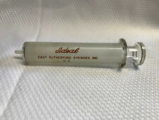 Vtg Ideal East Rutherford Syringes Incglass 20cc Hypodermic Syringe