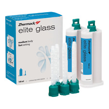 Elite Glass Fast Set 2x50 Ml Zhermack Dental Silicone