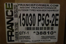 France 15 030 P5g2e Outdoor Type 2 Electric Sign Repair Parts Neon Transformer