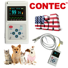 Veterinary Pulse Oximeter Handheld Spo2pr Monitor Vet Tongue Probesw Usa