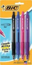 Bic Gelocity 07 Mm Retractable Gel Pen Assorted 4 Pk