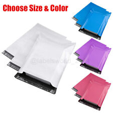 100 Poly Mailers Shipping Envelopes Self Sealing Mailing Bags Choose Size Color