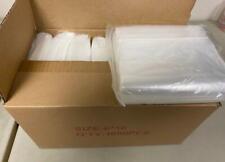 1000ct Case Pack 6x10 2mil Clear Ziplock Bags Baggies Resealable Plastic 6x10