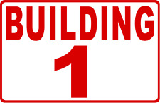 Warehouse Building Sign Size Options Number Signs Warehouses Buildings Label