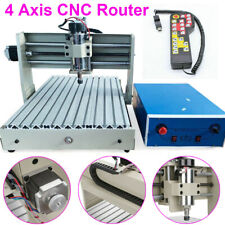 4 Axis 400w 3040 Cnc Router Engraver 3d Drilling Milling Machine Controller