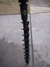 Lowe 4 X 48 Auger Bit 2 916 Round Collar Skid Steer Post Hole Digger Sq