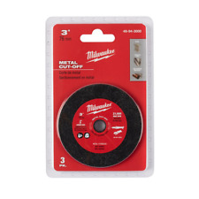 Milwaukee 3 Inch Metal Cut Off Wheel Angle Grinder Saw Blade Cutter Disc 3 Pack