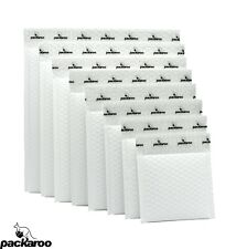 Bubble Mailers White Square Poly Shipping Mailing Padded Envelopes Bags Packaroo