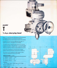 Bridgeport Milling Machine Model T Cherrying Head Attachment 4 Tool Die Mold Mak