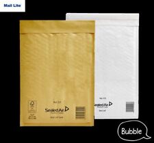 Mail Lite Padded Envelopes Bubble Mailer Bags White Or Gold A000 B00 C0 D1 F3 E2