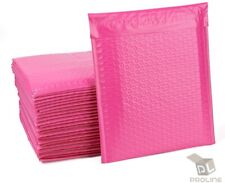 100 Pink Poly Bubble Padded Envelopes Self Sealing Mailers 85x12 Inner 85x11