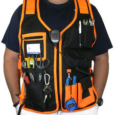 Electrician Carpenter Framer Plumber Craftman Construction Pouch Bag Tool Vest