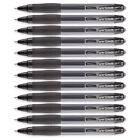 Paper Mate Gel Retractable Gel Ink Pens 0.5mm Micro Point Black Ink 12-count