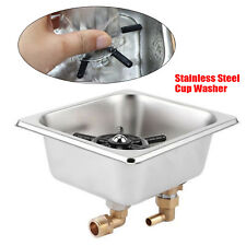 New Listingkitchen Sink Automatic Cup Washer Bar Glass Rinser Coffee Pitcher Wash Cup Tool