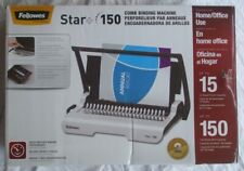 Fellowes Star 150 Plastic Comb Binding Machine Barely Used In Box