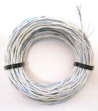50 Mil Spec 22 Awg Twisted Stranded Pair Bluewhite Silver Plated Wire Etfe
