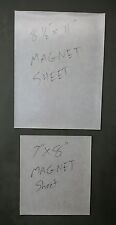 Magnet Sheet Self Adhesive 7 X 8 7x8 1 Per Auction Magnetic Pictures Decals Etc