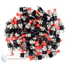 50 Pcs Mini Push Button Spst Momentary No Switch Red 2 Pins 50 Pack Nb 602