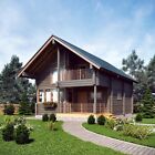 Log House Kit Lh-105 Eco Friendly Wood Prefab Diy Building Cabin Home Modular