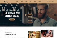 Beard Store Professional Dropshipping Website Ready Made Business For Sale