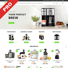 Premium Dropshipping Website Kitchen Appliances Store Ready Made Business
